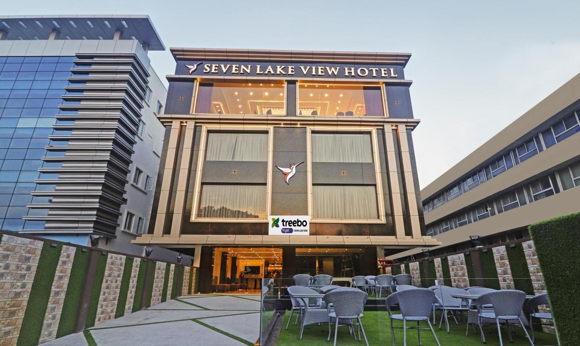 Treebo Premium Seven Lake View Hajdarabad Zewnętrze zdjęcie
