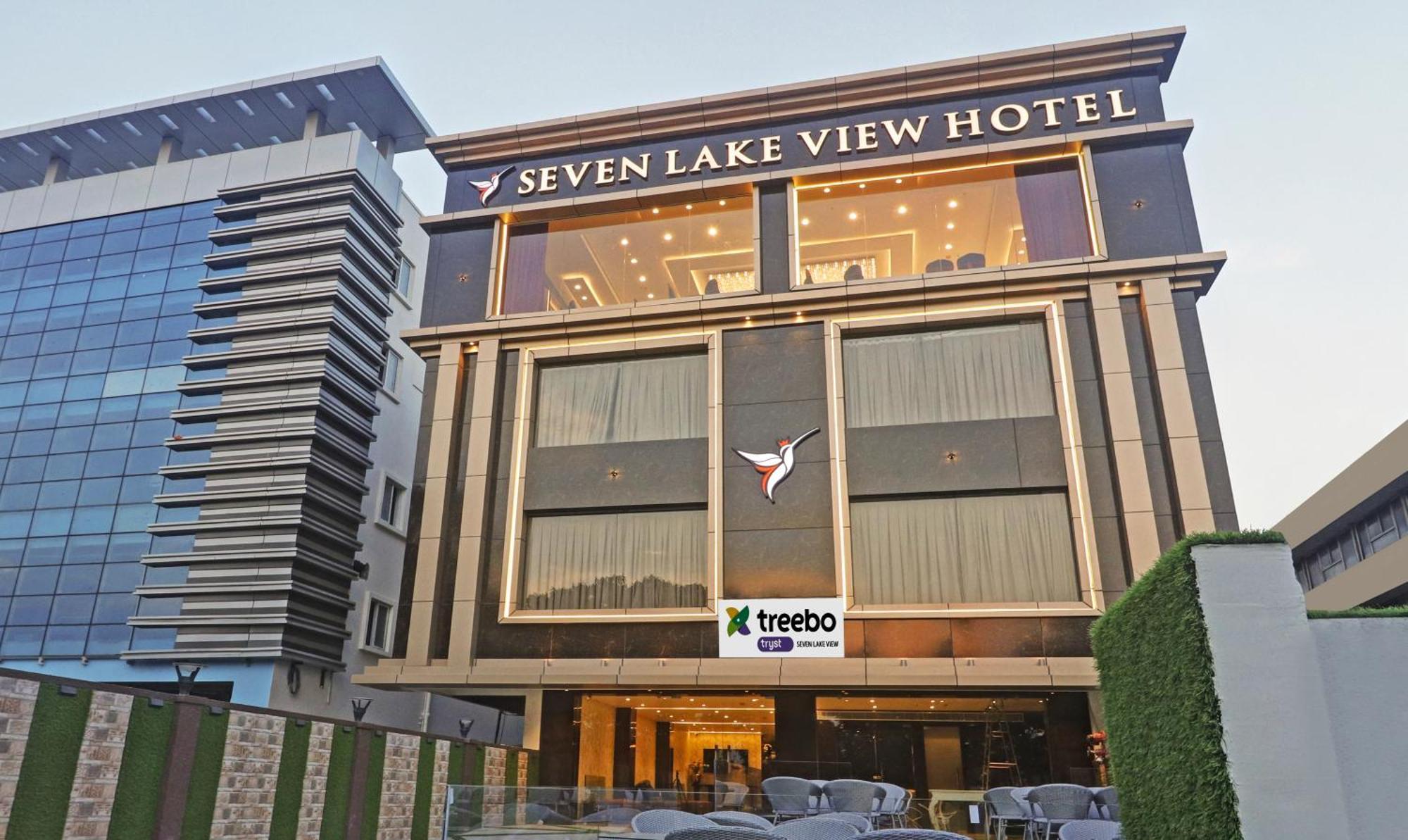 Treebo Premium Seven Lake View Hajdarabad Zewnętrze zdjęcie